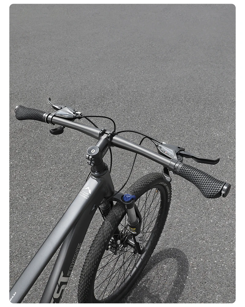 WEST BIKING 3D-Waben-Fahrradlenkergriffe Rutschfest Stoßdämpfend MTB Rennrad Lenkergriff Gummi-Fahrradzubehör – Detail 18