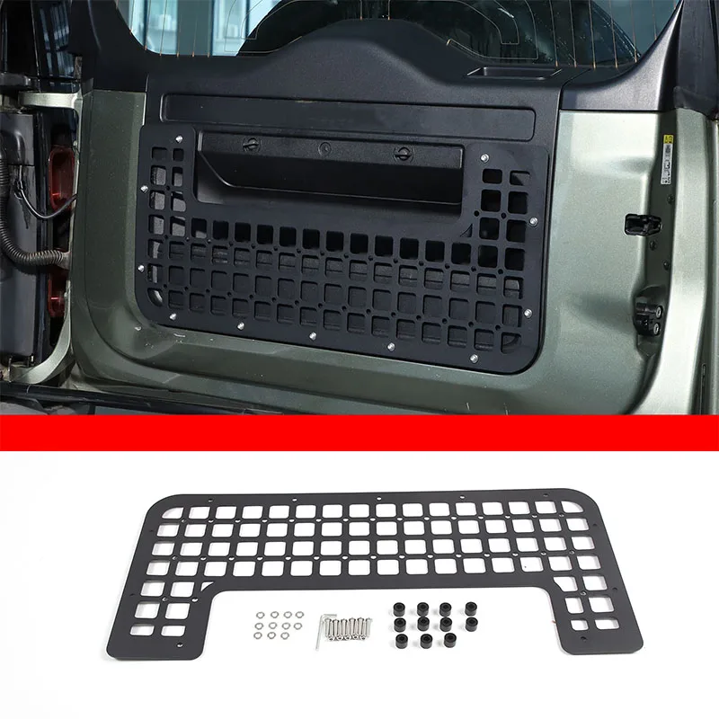 For 2020-2023 Land Rover Defender aluminum alloy car tailgate multi-function bag rack storage rack car modification accessories