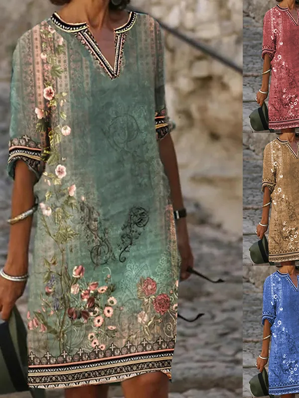 retro-floral-print-women's-dress-summer-2023-casual-v-neck-sleeveless-maxi-gown-fashionable-retro-style-clothing-accessory