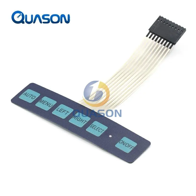1*2 3 4 5 Key Button Membrane Switch 3*4 4X5 Matrix Array Keyboard 1X6 Keypad with LED Control Panel Pad DIY Kit For Arduino