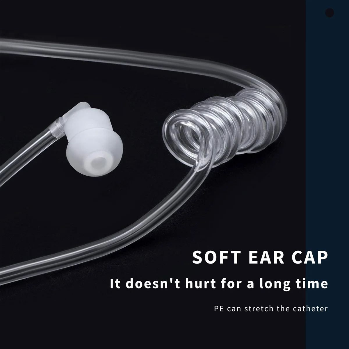 ABSQ-Walkie Talkie Air Acoustic Tube PPT Headset Earpiece for Motorola Xir P6600 P6620 XPR3300 XPR3500 MTP3250