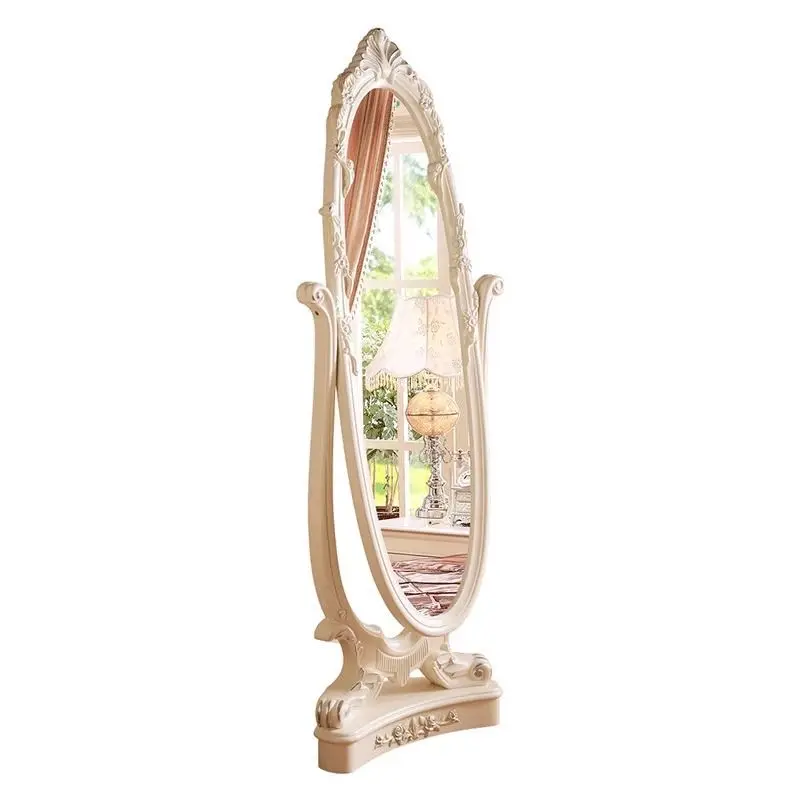 *Nordic Bedroom Mirrors Full Body White Luxury Tall Living Room Mirrors Full Body Oval Modern A Pavimento Home Furniture