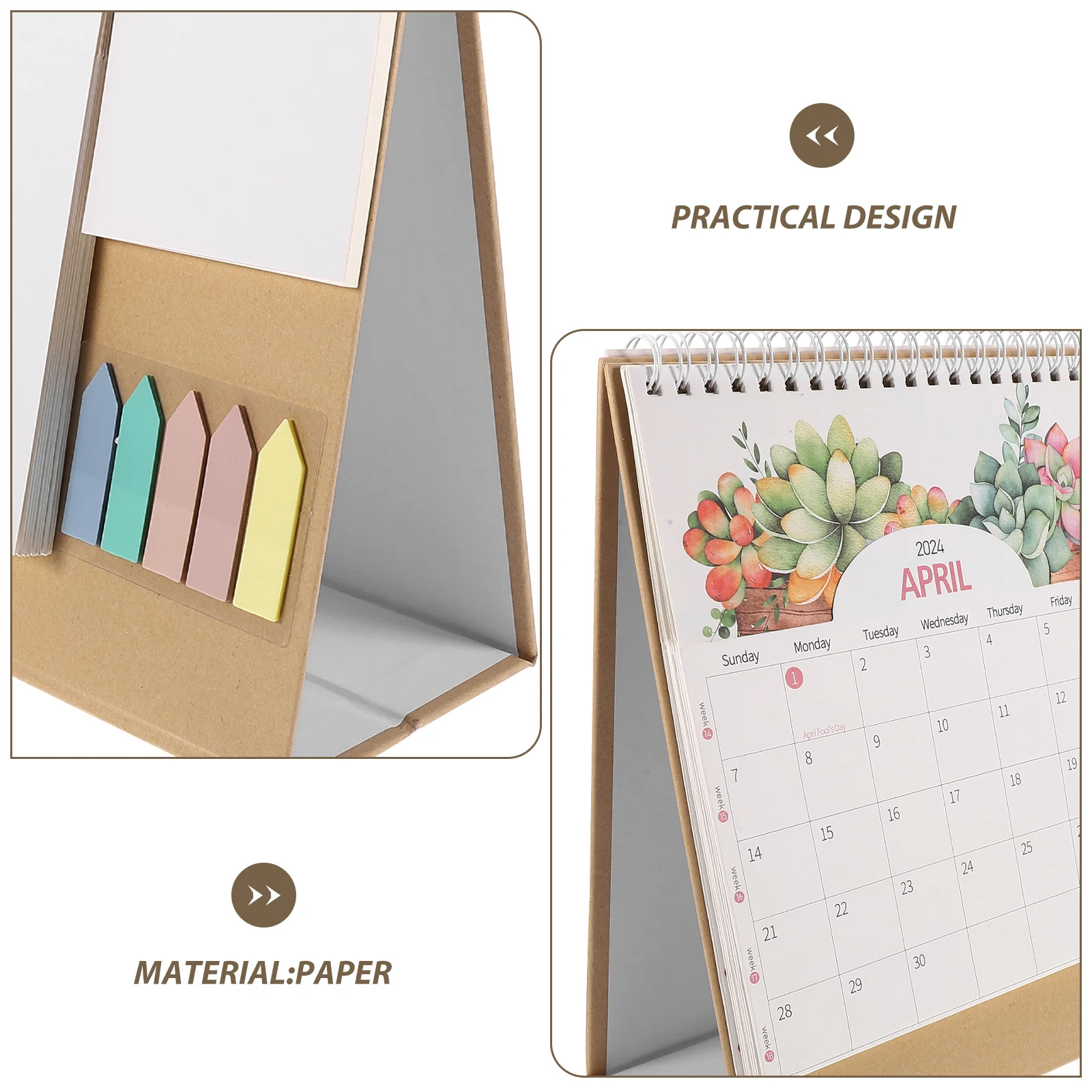 

Pocket Desk Mini Portable Month Calendar For Office Home Use Standing Desktop Calendar Decorative Table Decoration