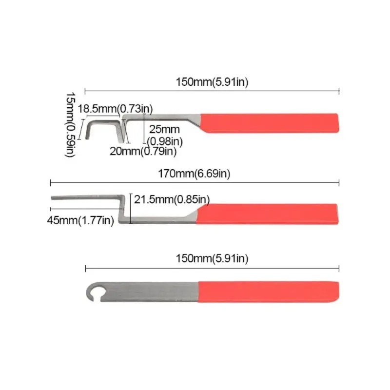 

Professional Compact Casement Windows Unlocking Tool Set Non-slip Stainless Steel Lock Picking Keys for Door Open Convenient