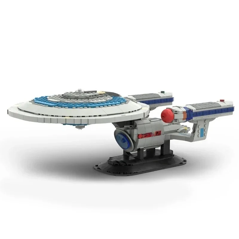 NEW 1070PCS Space Movie Star Treken MOC USS Enterprise NCC-1701 Space Ship Model DIY Creative Ideas ChildToy AssemblyPuzzle Gift