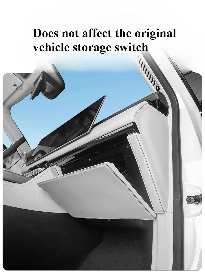 For Zeekr 9X Host and passenger glove box anti kick padstorage protection paddirt resistant andwear-resistant interioraccessorie