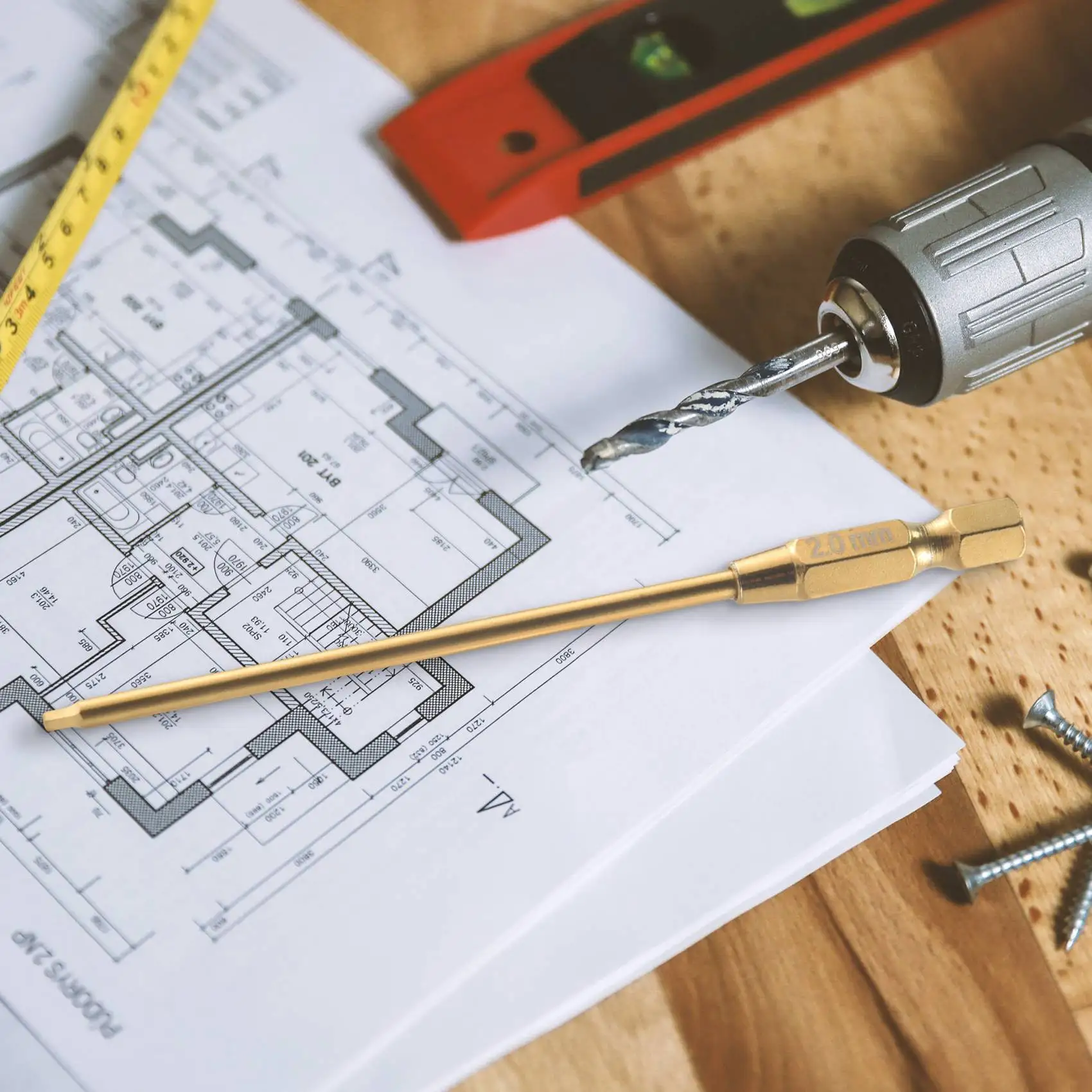 Титановый быстросменный шестигранный ключ, набор инструментов для фотографий 1,5, 2, 2,5 и 3 мм, мини ручной инструмент для радиоуправляемой модели