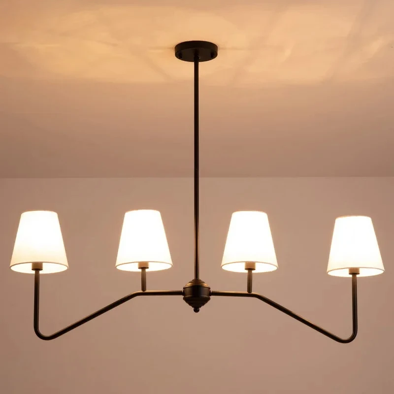 lustre de ferro forjado americano sala de estar simples personalidade criativa estilo industrial iluminacao decorativa teto 01