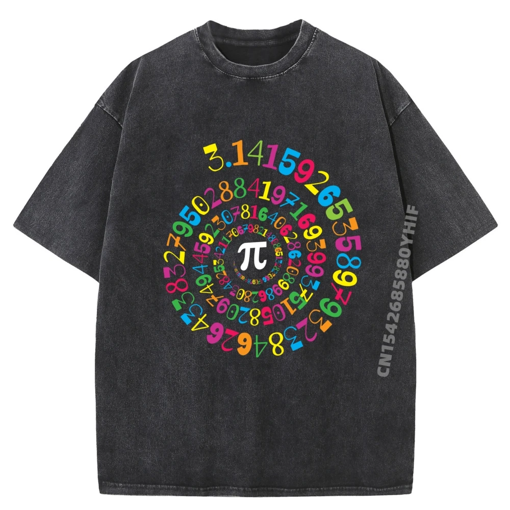 

Pi Spiral, новинка, мужская одежда Math Geek 3, 14 лет, футболка на заказ, футболки с забавным принтом, свободная стираная рубашка