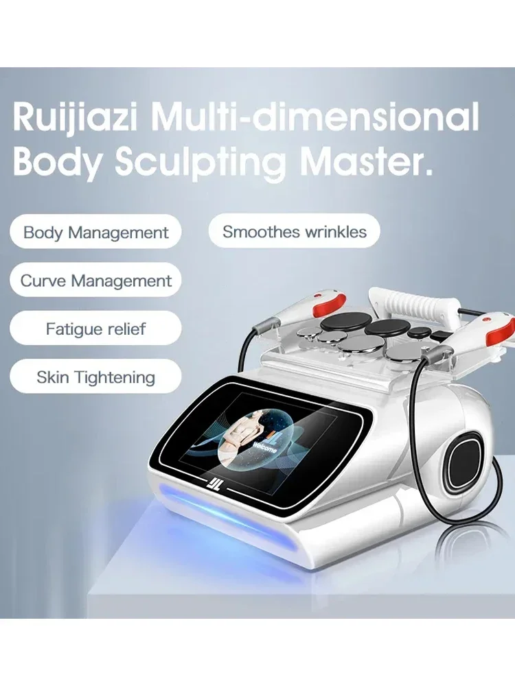 Portable 448KHZ RF Tecar Therapy RET CET Diathermy Body Sliming Machine Pain Relief Skin Tightening INDIBA Deep Care