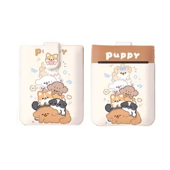 隠しラミネートミニカードウォレット,IDカードホルダー,引き出し式,5枚または6枚のカードポケット,ビジネスケース,RFIDブロッキング,PUレザー