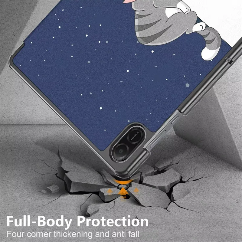 Für Glory Honor PadX8a 11-Zoll-Tablet - Schutzhülle Dreifach Faltbare Hartschale – Detail 9