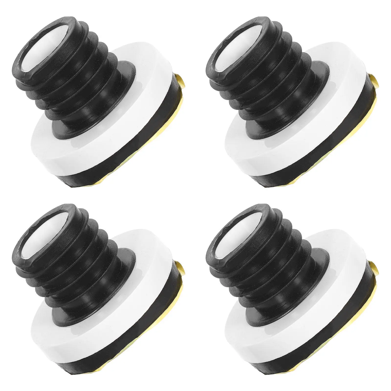 4Pcs High Efficiency Urinal Wall Gasket Silicone Leakproof Sealing Ring for Odor Prevention Easy Install Urinal Flange