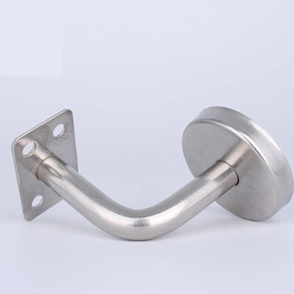 

5Pcs Solid Stainless Steel Handrail Support Durable Elegant Easy Install for Bathroom Corridor Villa Handrail Bracket