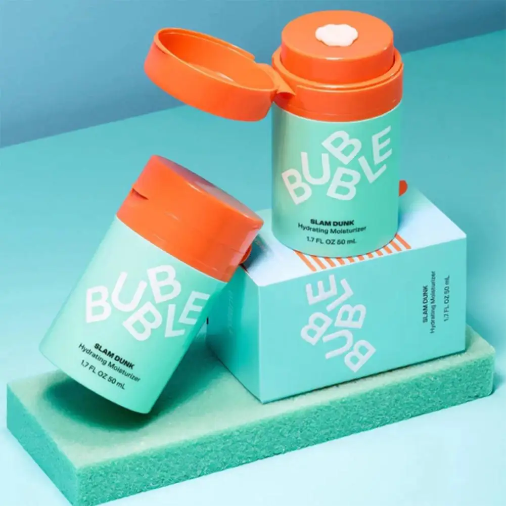 Bubble Moisturizing Face Cream Face Toner Repairing Nourishing Dry Skin Vitamin E + Aloe Vera Gel Skincare Product 15/50/55ml image 2