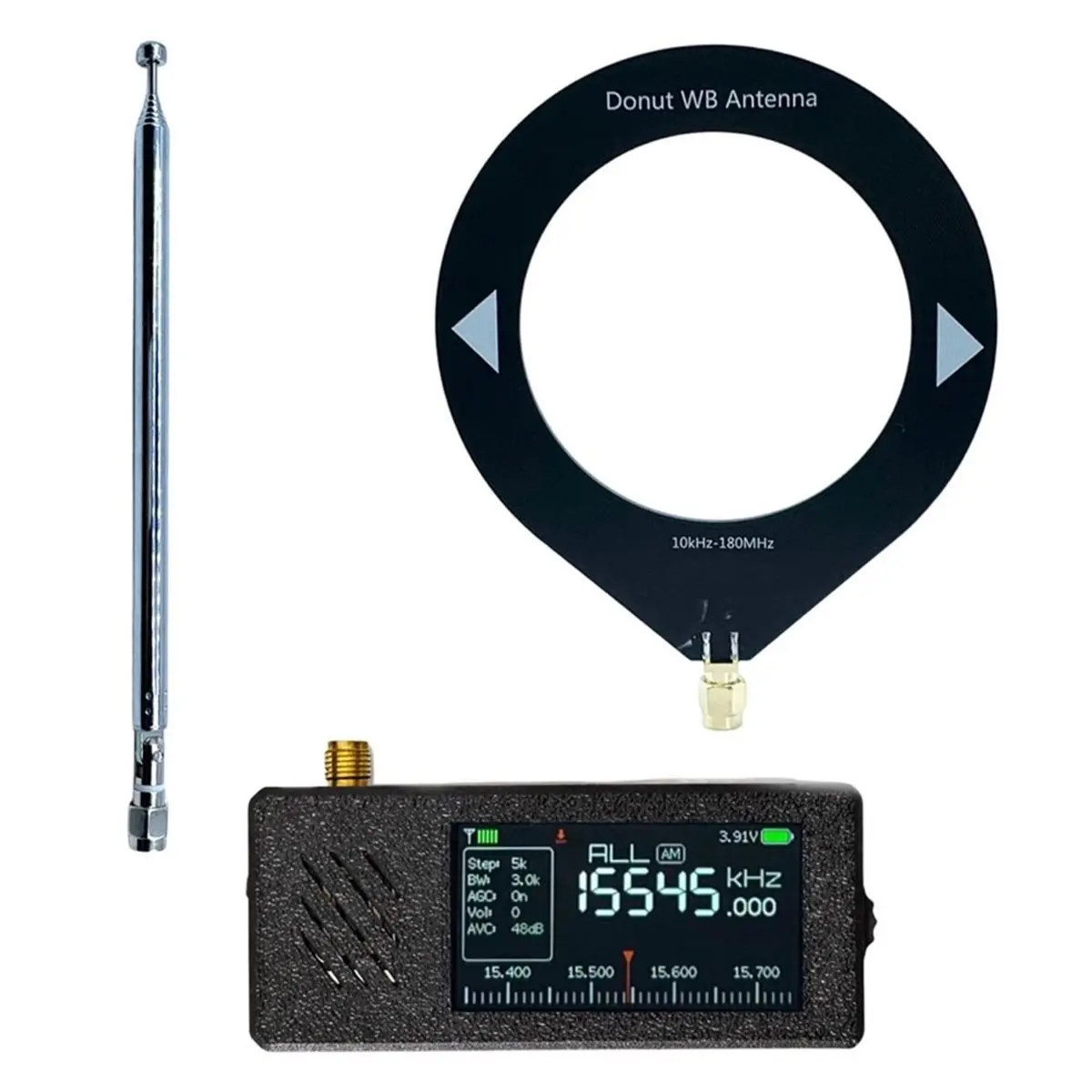 A86G New - VER.2.3.3 Mini SI4732 Radio: Full-Band, High-End Pocket Radio Supporting LSB, USB, AM, and FM Modes