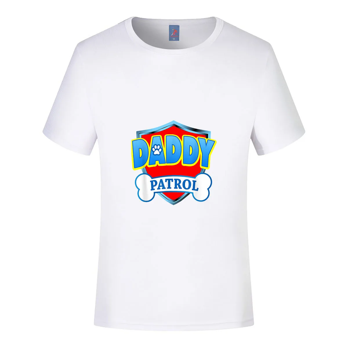 Mama Papa Patrol Cotton T-shirt Brother Sister Grandma Men Women Summer Fashion Printed Clothing Casual Streetwear Tops