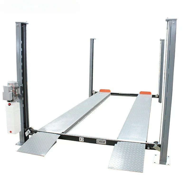 Good Quality 3600kg 1800mm Height Four Post Hydraulic Durable Automatic Car Lift Parking