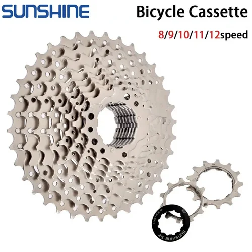 Imagen 2 del producto Cassette de bicicleta de carretera 8 9 10 11 12 velocidades 11-23T/25T/28T/30T/32T/34T/36T K7 piñón volante de bicicleta para cubo Shimano HG