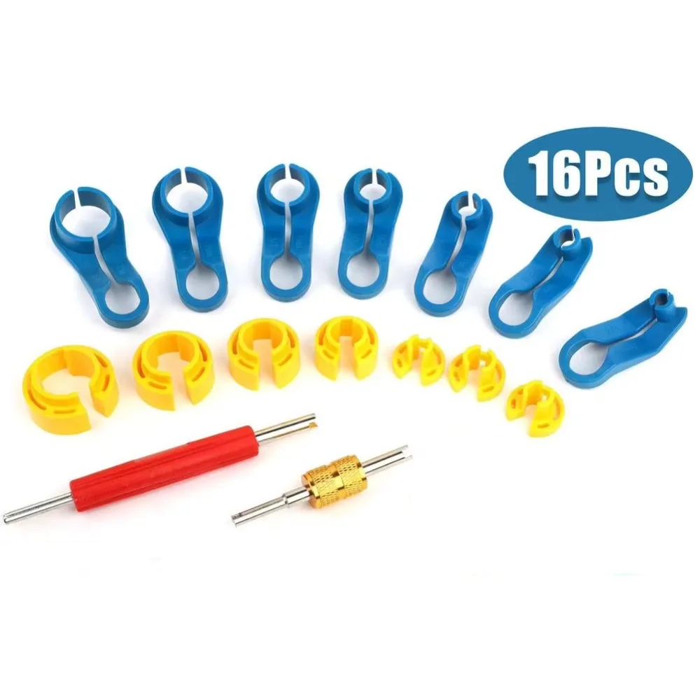 

16pcs Corrosion-resistant Car Air Conditioning Disassembler Labor-saving Efficient Fuel Line Remover Quick ABS
