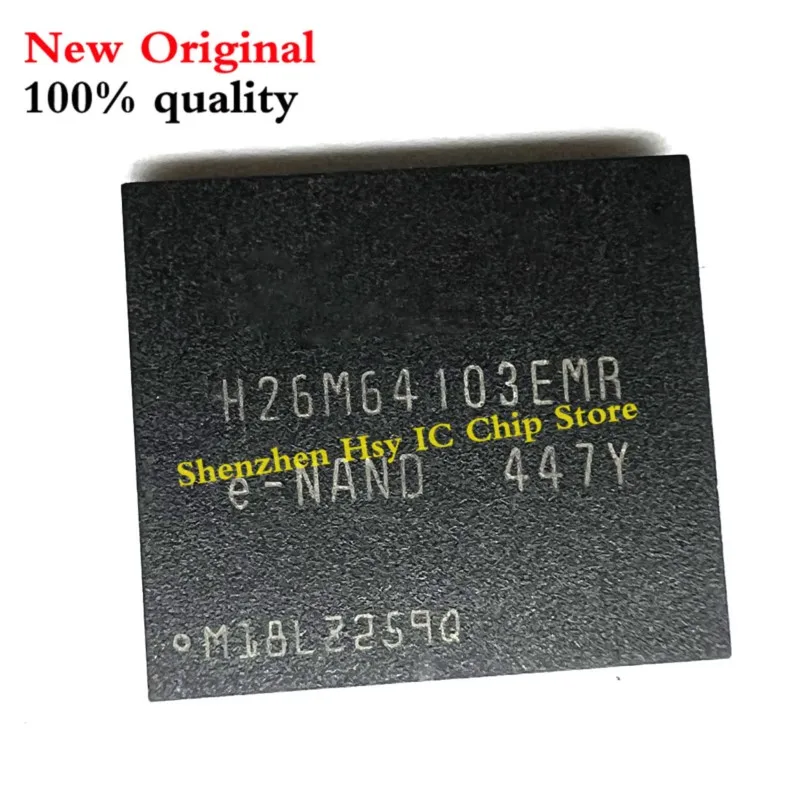 100% New 32GB H26M64103EMR H26M64104EMR H26M64001EMR H26M64208EMR H26M68003DMR H28U64222MMR TY90IH151518RA TY90IH151636RA BGA