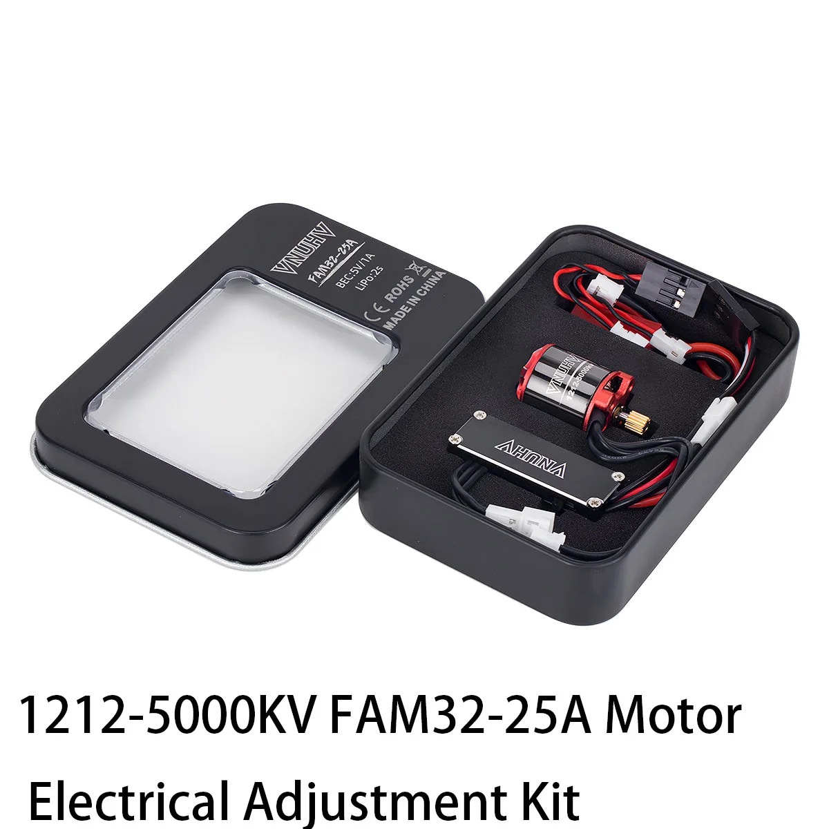 New accessory 1/30 Axial SCX30 aluminum shell brushless motor electric adjustment combination 1212-5000KV FAM32-25A series