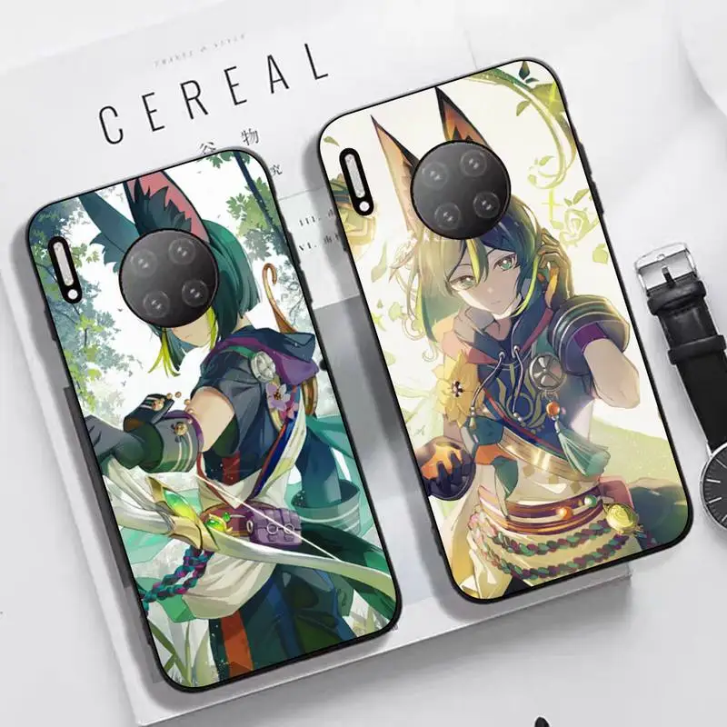 

Genshin Impact Tighnari Phone Case For Huawei Nova 3I 3E mate20lite 20Pro 10lite Luxury funda case