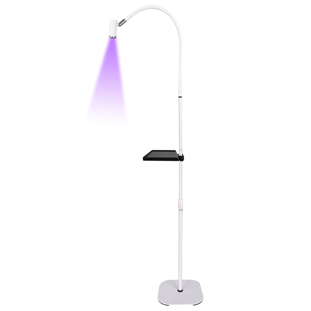 6W UV Lash Light Wimpernlampe für Wimpernverlängerungen Boden UV Gel Nagellicht mit Fußpedalkontrolle UV Nail Cure Wimpernlicht – Detail 13