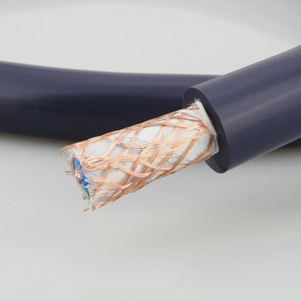 Audiocrast DIY 오디오 애호가 앰프용 순수 구리 전원 와이어 케이블, 계량기 벌크 당 전원 케이블, CD 플레이어, P101