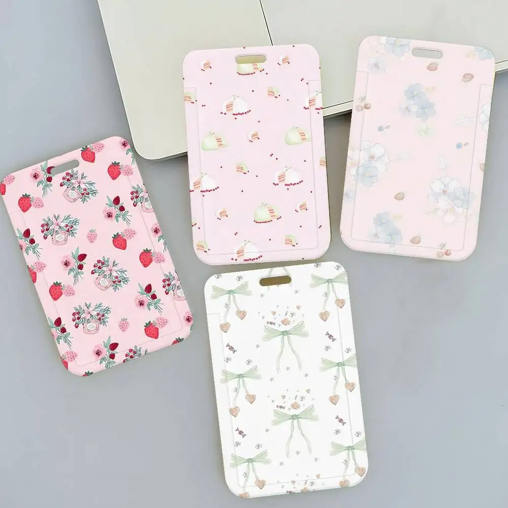 

Новые женские бейджи-держатели BerriesS Print Avenue Djerf с ремешком на шею, брелоком и кардхолдером для студенческих удостоверений – идеальный подарок