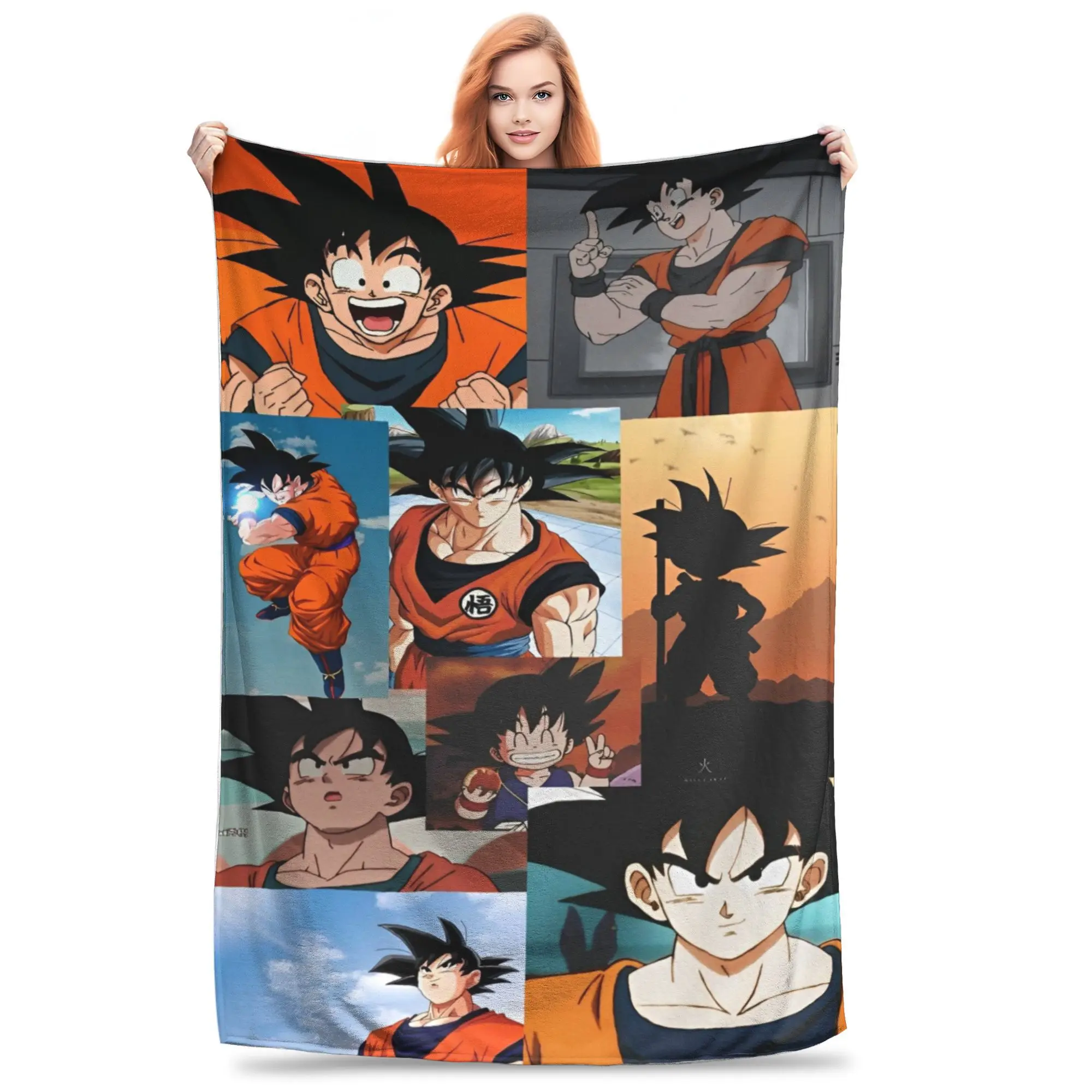 

Dragon Ball DragonBall anime Print Blanket For Men Women Ultra Soft Throw Blankets for Couch 50x60 Inches Multi-size