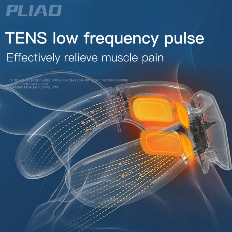 Alat pijat leher ไฟฟ้าที่มีหลายโหมดสำหรับ Relief ปวดคออุปกรณ์นวดขนาดเล็กสำหรับใช้ในบ้าน