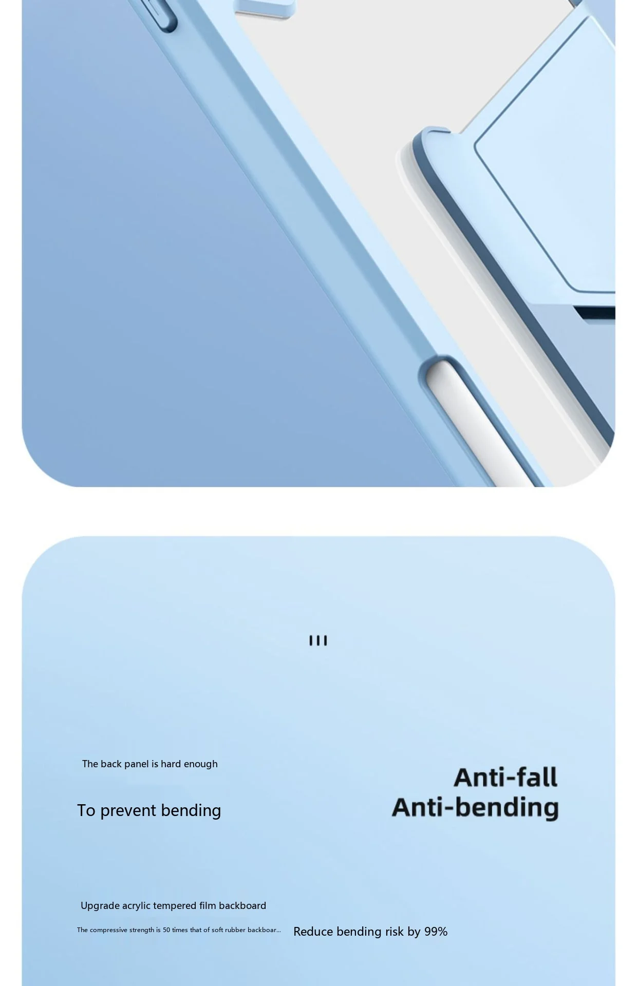Für Honor Pad 13,3 12,3 12,1 11,5 11 10,8 10,4 Zoll 360° Drehbare Buchhülle mit Stifthalter und Ständer – Detail 13