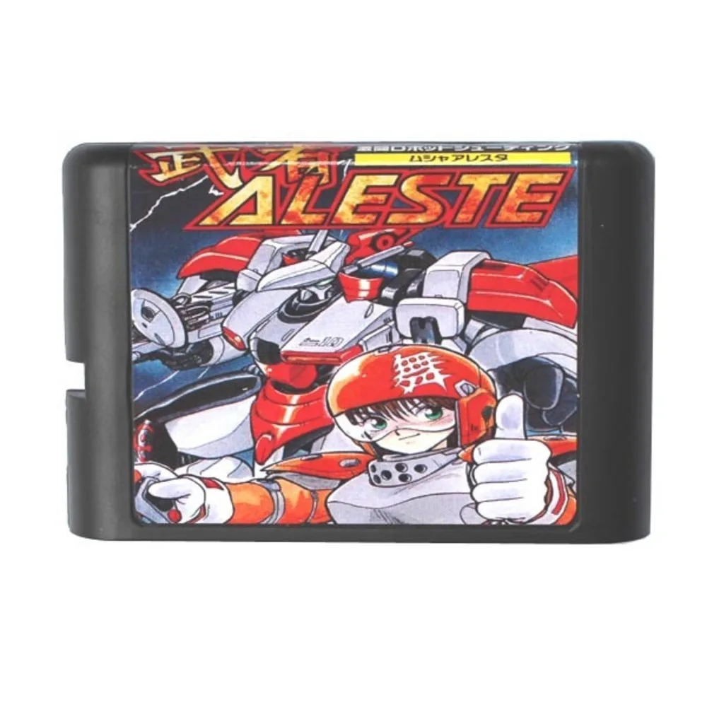 Aleste  16 bit MD Game Card For Sega Mega Drive For Genesis