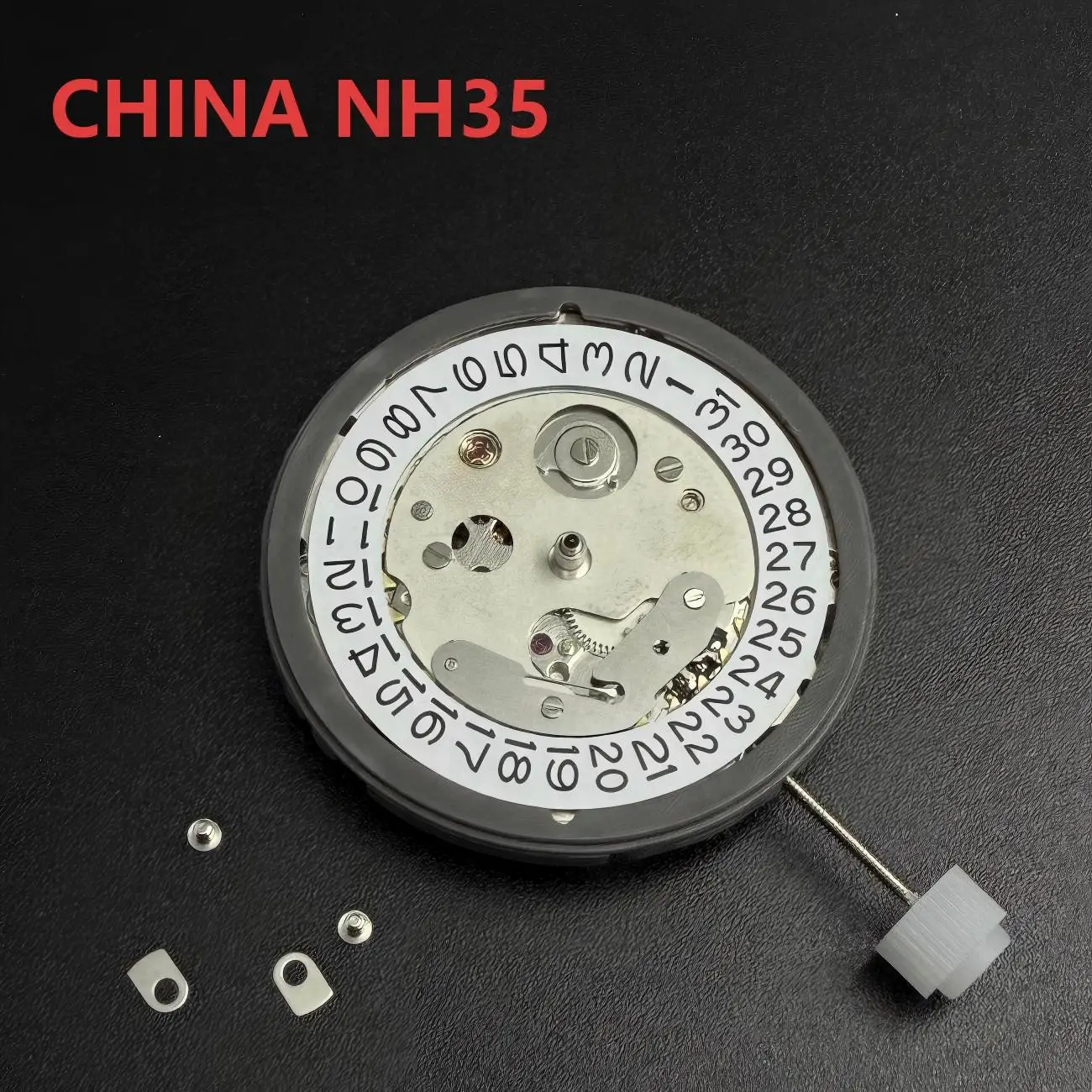 China NH35A Automatic Mechanical Movement High Accuracy Date Calendar at 3 O'clock Position Replacement for Japanese NH35