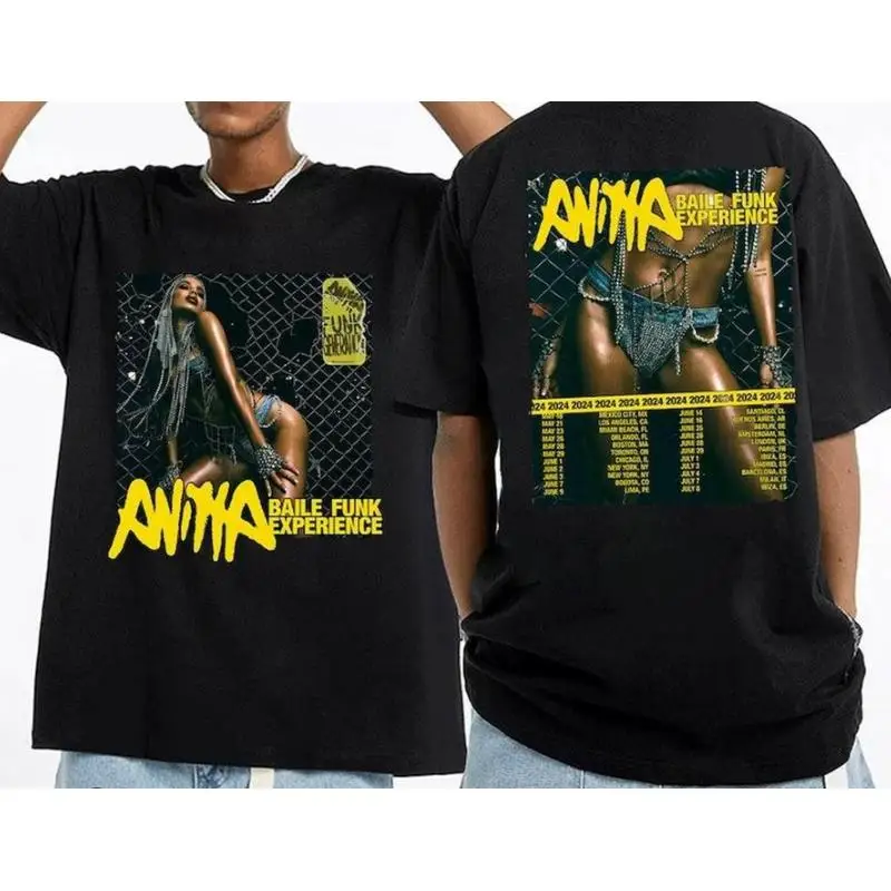 Anitta Concert 2024 Merch, camisa Anitta Baile Funk Experience Tour 2024