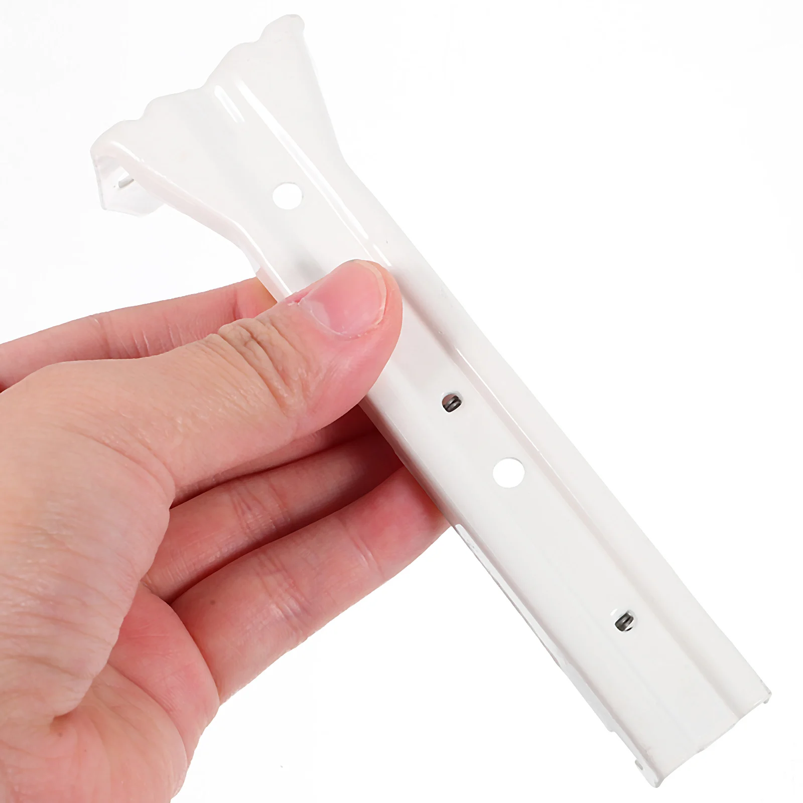 

6Pcs Metal Curtain Installation Code Brackets Wall Mount Ceiling Curtain Track Hardware Accessories Accessories