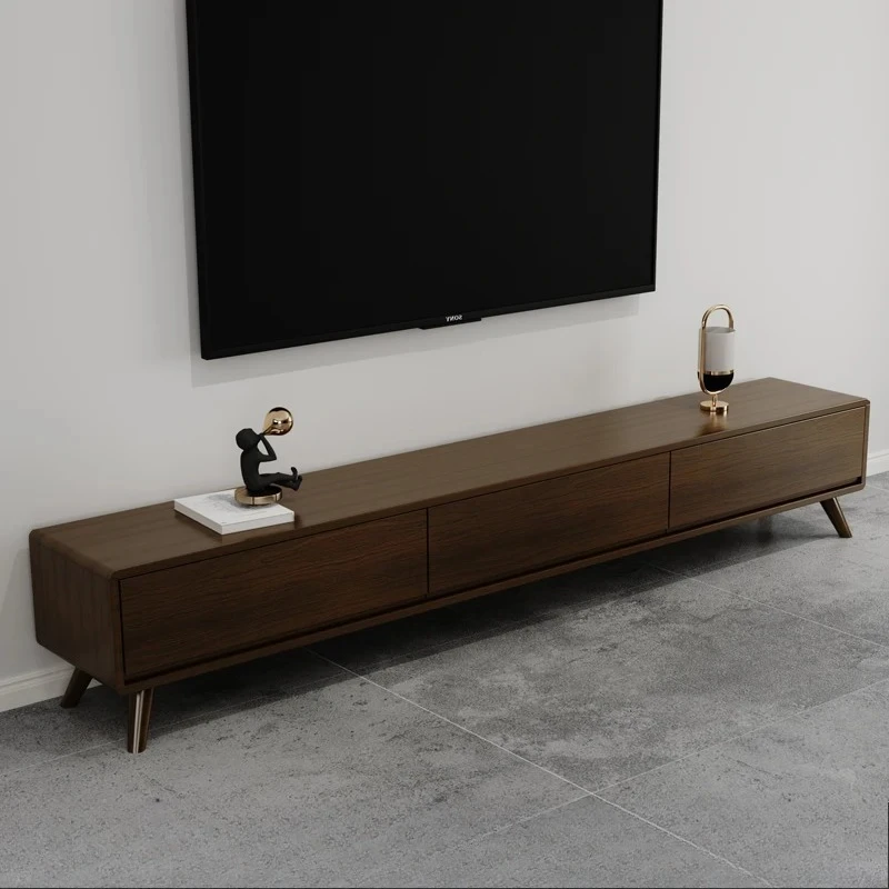 

Long Elegant Tv Consoles Cabinet Adjustable Space Savin Simple Relaxing Tv Stands Minimalist Designer Archivadores Home Products