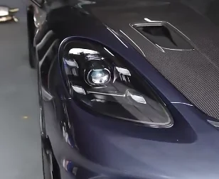 SJC تكوين عالي إلى 982 كايمان بوكستر ترقية الضوء الأمامي مصفوفة مصابيح LED مجموعة المصابيح الأمامية لبورشه 718