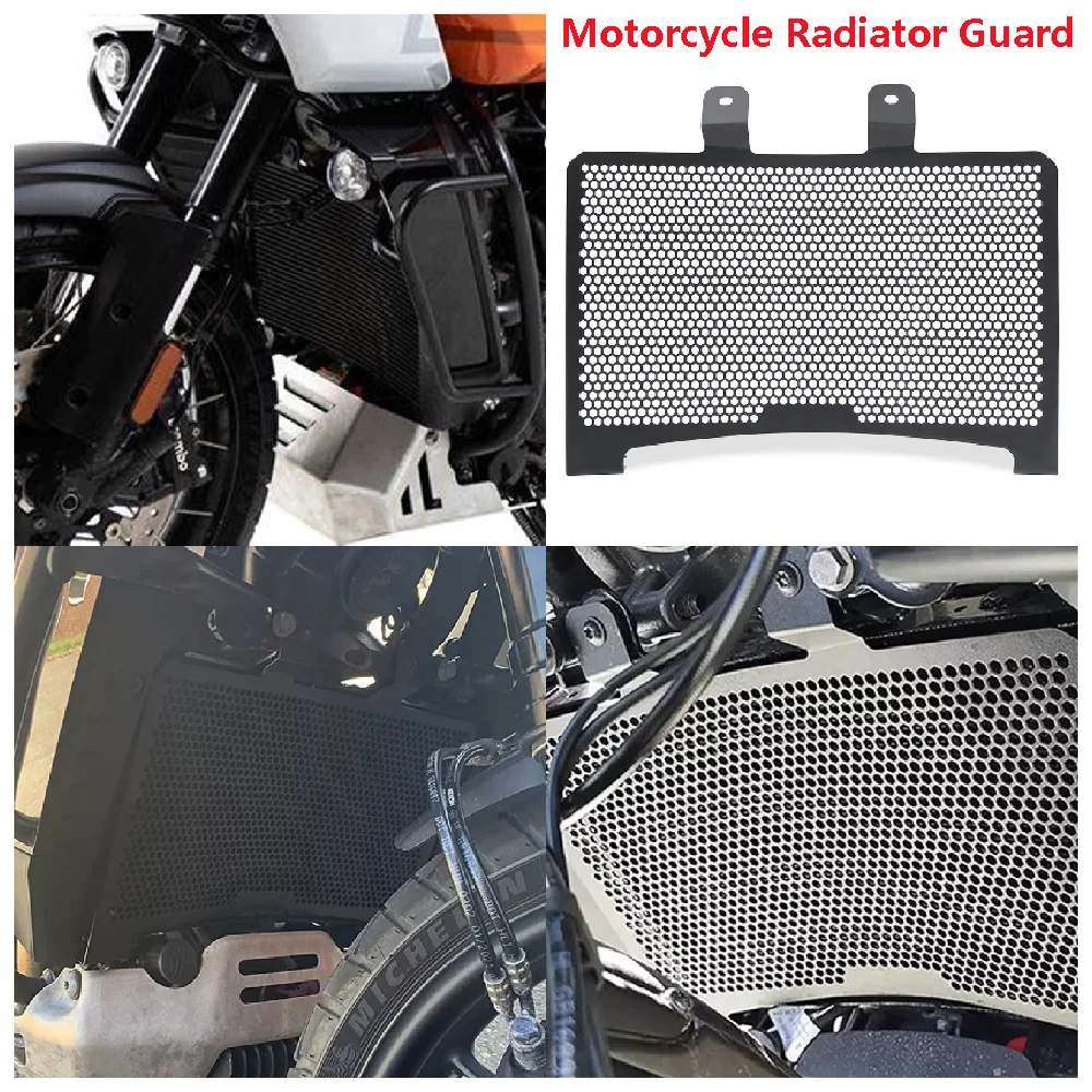 

Fits for Harley Pan America Special RA1250 SE CVO ST ABS 2021-2026 Motorcycle Radiator Guard Grille Cover Front Cooler Protector