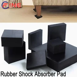 Industry Rubber Sheets Anti Vibration Non-slip Wear-Resisting Plate to Buffering Machine Tool Equipment Vertical Refrigerator