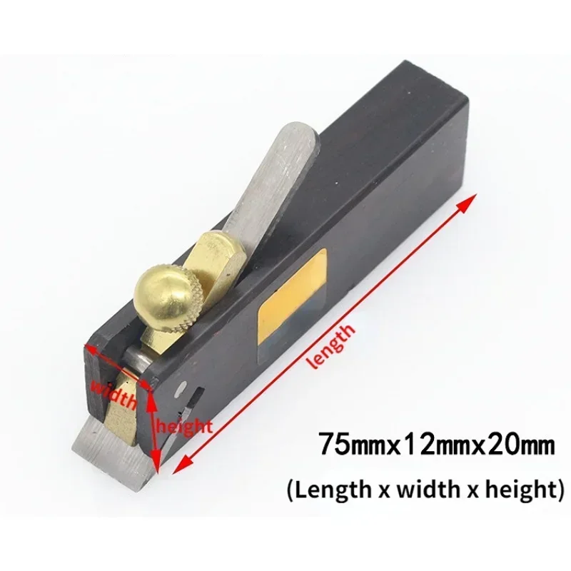 Mini Hand Planer, Woodworking Manual Planer, Sharp HSS Blade, Block Hand Planer Wooden Carpenter Woodcraft Tool for Trimming