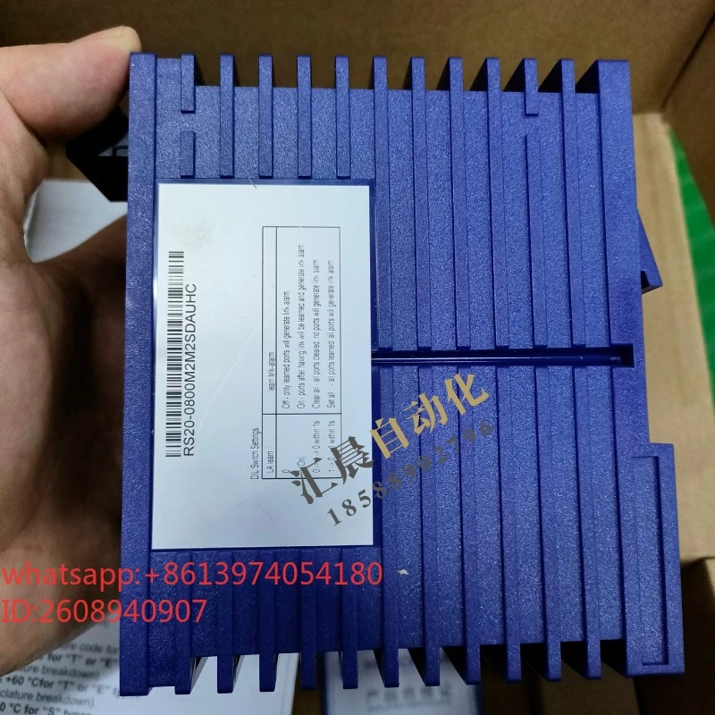 Suitable for  RS20-0800M2M2SDAUHC multimode 2 optical 6 electrical port, unmanaged industrial switch