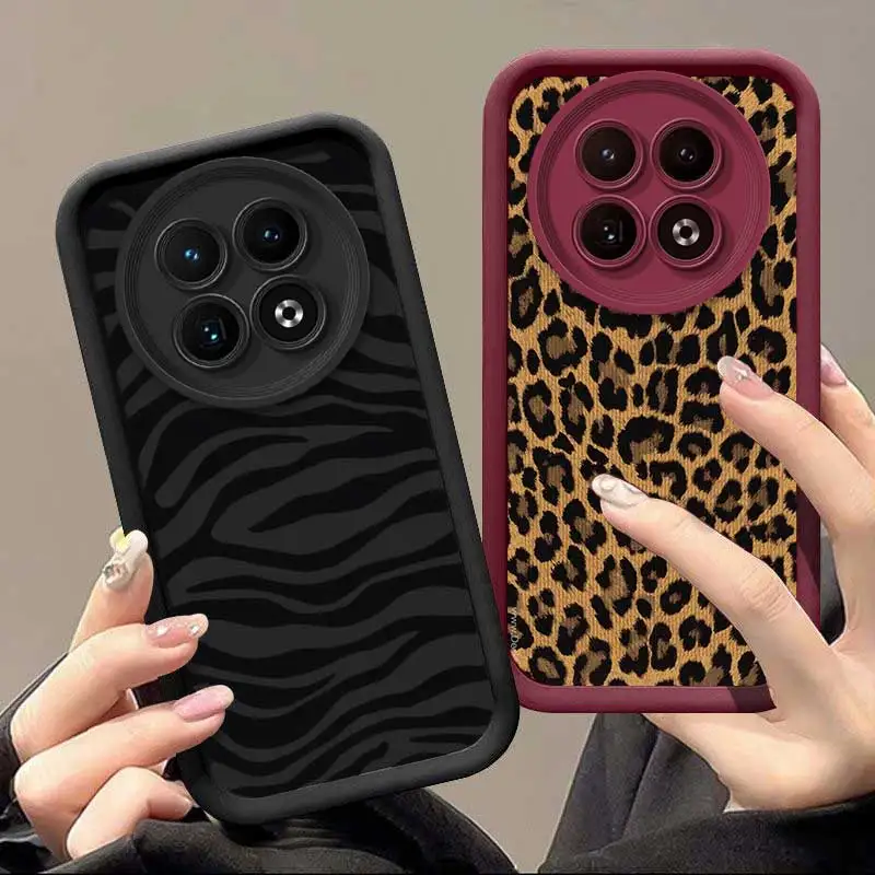 Realme12 Leopard Elegance Sky Eye Ladder Phone Case For Realme 11 10 9i 9Pro 9i 9ProPlus 9 8i 8 8Pro 7i 7Pro 7 6 5 Cover