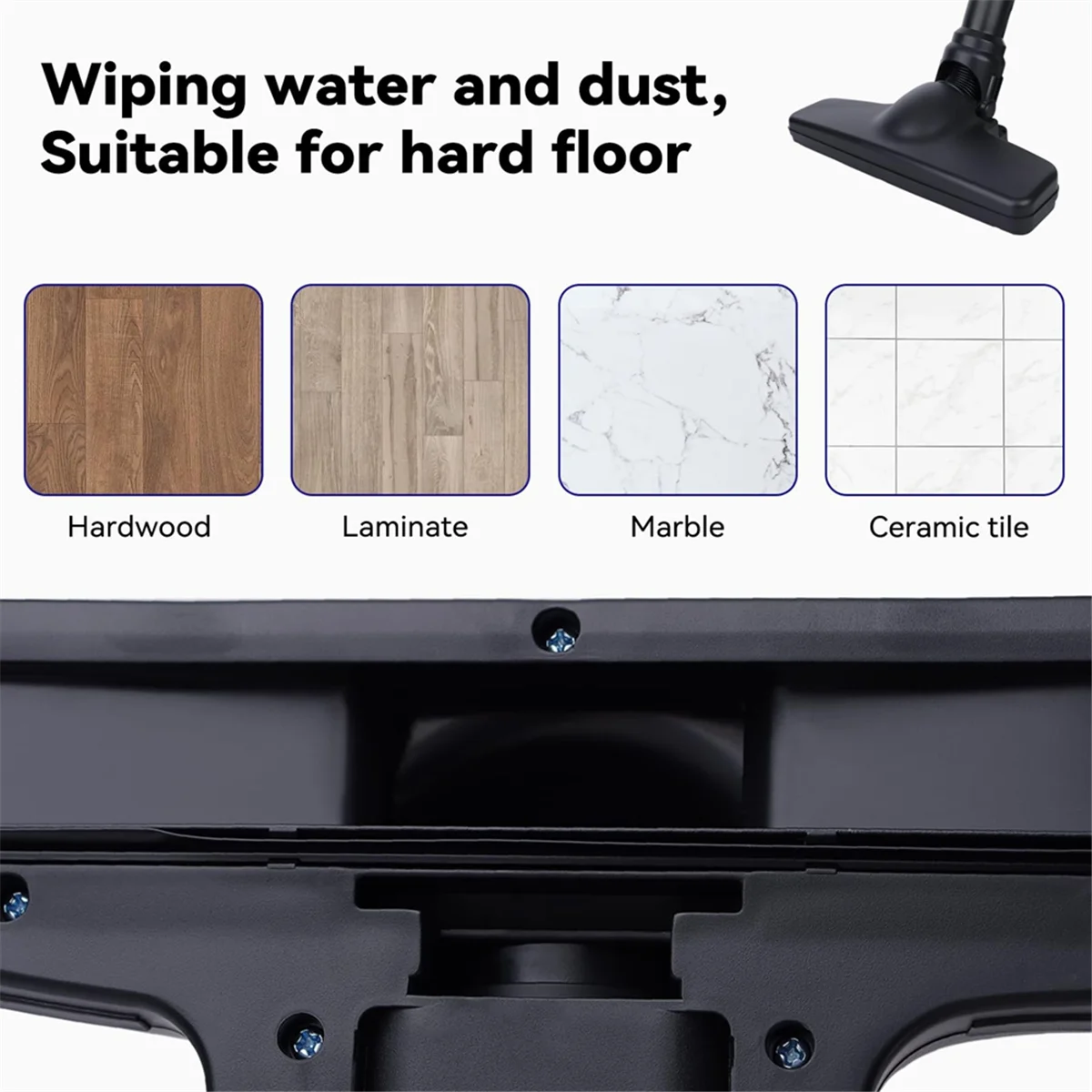 ABBR 1 1/4 นิ้ว 32 มม.สูญญากาศชั้นแปรง,Universal เครื่องดูดฝุ่น Turbo แปรงสําหรับ Hard ชั้น,พรม,กระเบื้อง