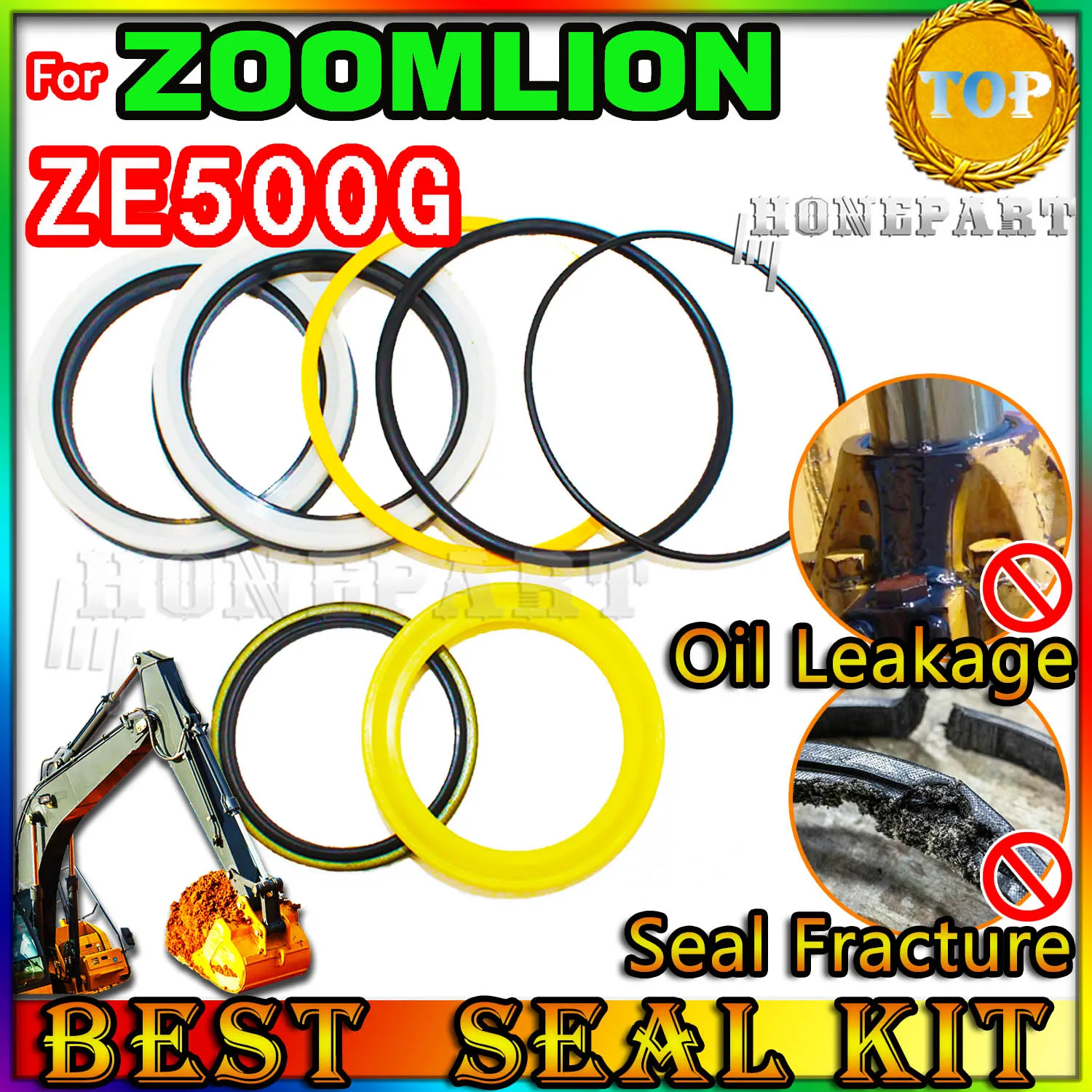 

Для экскаватора ZOOMLION ZE500G, комплект для ремонта сальника, лопата, молоток, набор строительных инструментов, тяжелое мастерское экскаваторное оборудование