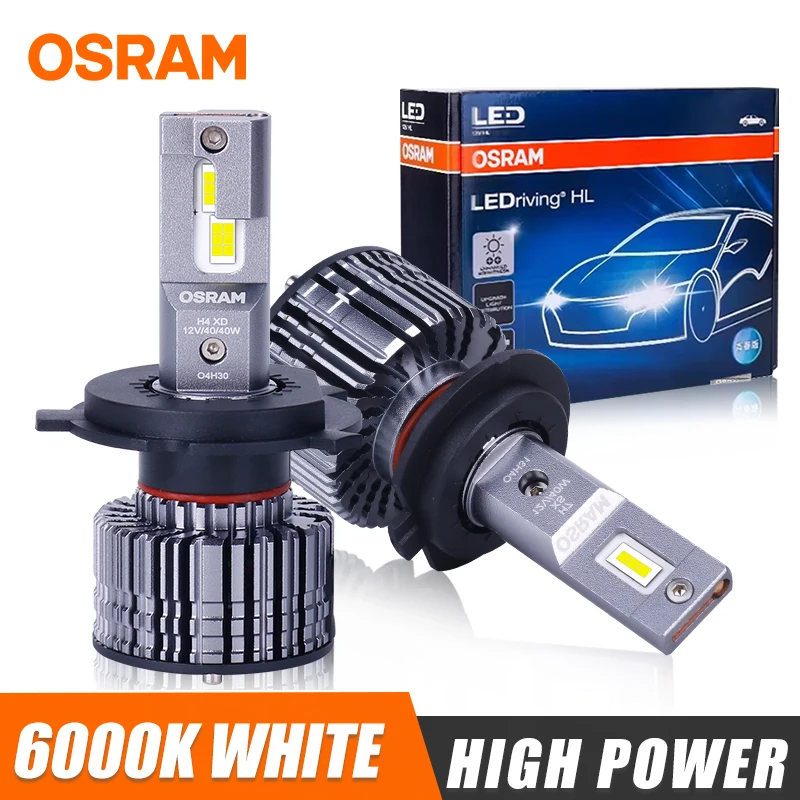 

Светодиодные лампы OSRAM YSZ LEDriving HL H7 H4 H11 для автомобильных фар H1 H8 9005/06 HB3 HB4 HIR2 9012 12V 6000K, суперяркие белые лампы для авто