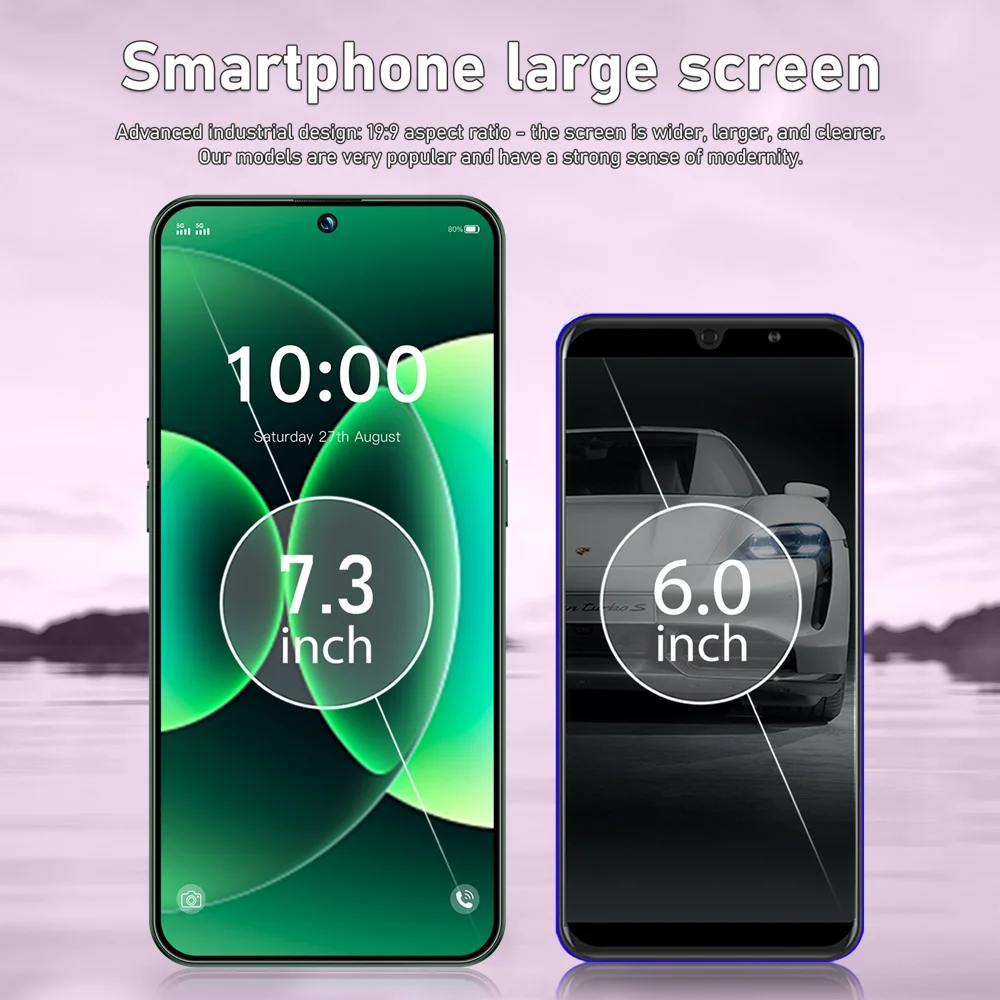 K-Touch M18 Pro Max 7.3 HD Mobile Phones 7800mAh Cell Phone 22GB+2TB Smartphone Android 15 Octa Core Unlocked 5G Dual SIM 16+48MP Camera Cellphones