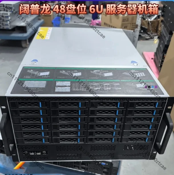 4U 8U Rackmount Server Chassis, 24 36 48 Bay High Density Enterprise Storage Case, 80% New Used Server Cabinet