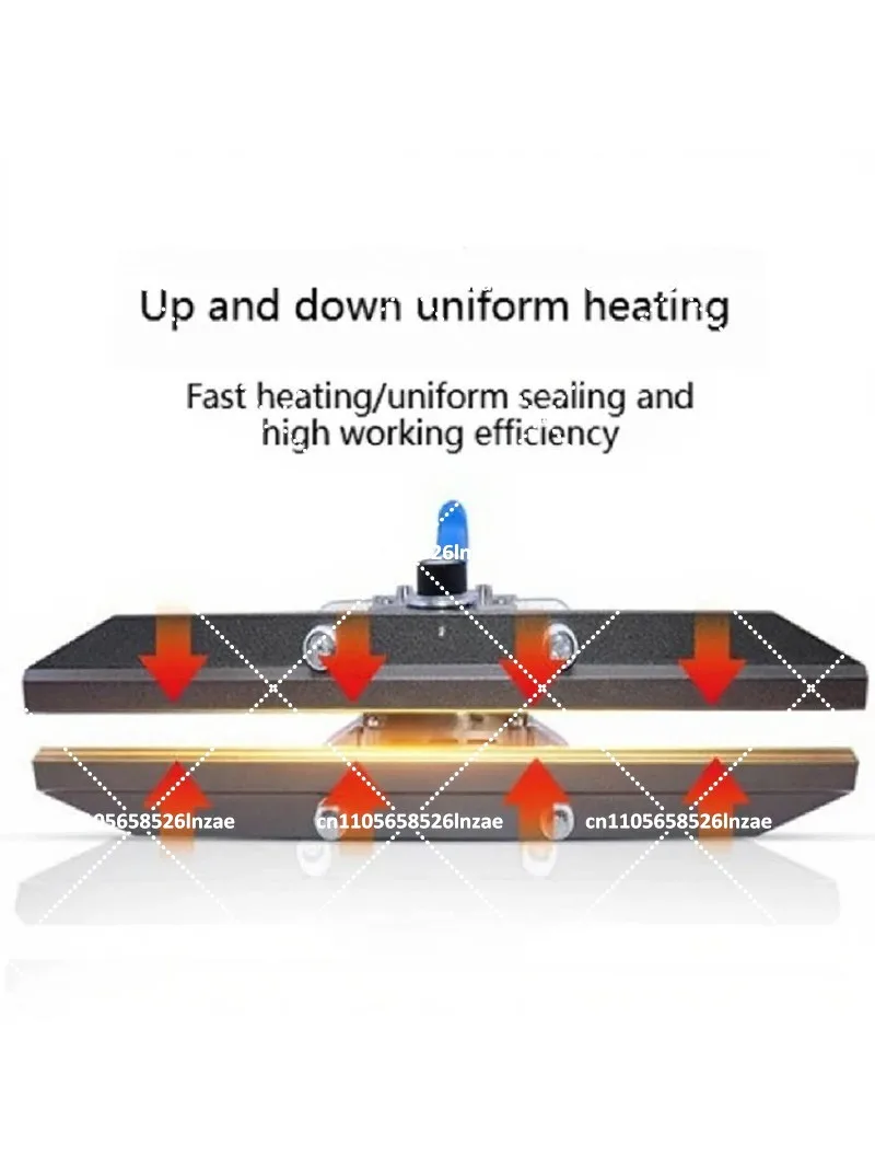 Handheld Heat Sealing Machine 20/30/40cm Impulse Sealer Pliers for Foil Bag Electric Sealer